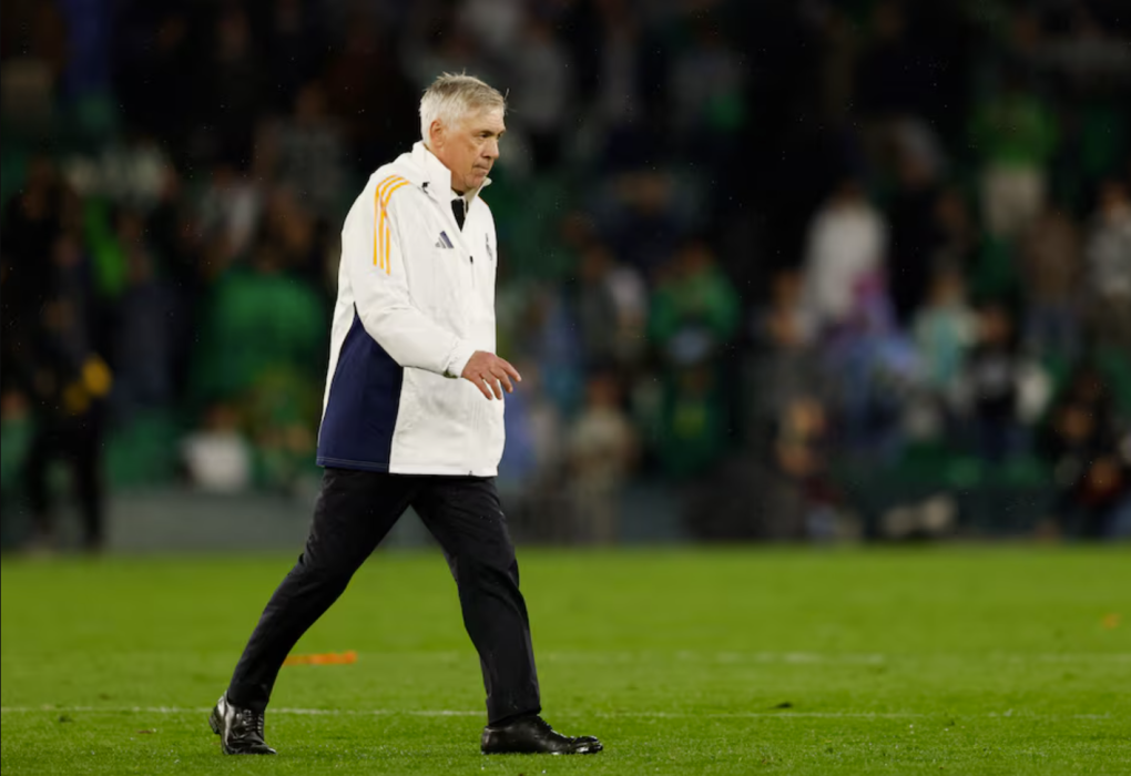 Carlo Ancelotti's Real Madrid took an early lead but suffered a setback as Real Betis staged a 2-1 comeback, denting their La Liga title hopes.